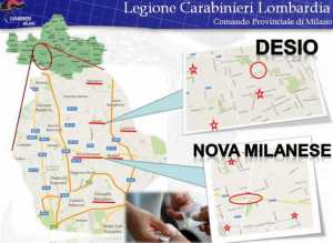 Operazione droga connection Milano Monza Brianza