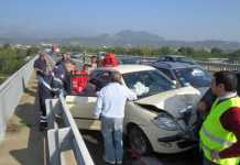 Incidente stradale sulla statale 107 a Celico. 5 feriti