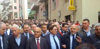 Nebrodi, in migliaia al corteo di soliderietà a Giuseppe Antoci