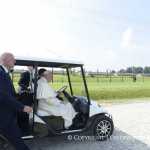 Papa Francesco a Birkenau