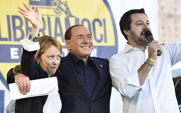 Berlusconi compie 80 anni. Incontro con Meloni e Salvini