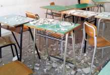Rho (Milano), crolla mezzo solaio in scuola media, feriti alunni