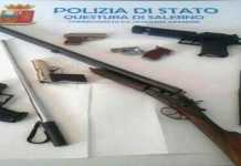 Armi in camera da letto, un arrestato a Gioia Tauro Antonio Martino Caccamo