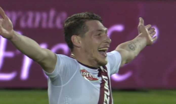 belotti-esulta-crotone-torino Andrea Belotti esulta dopo il primo goal al Crotone