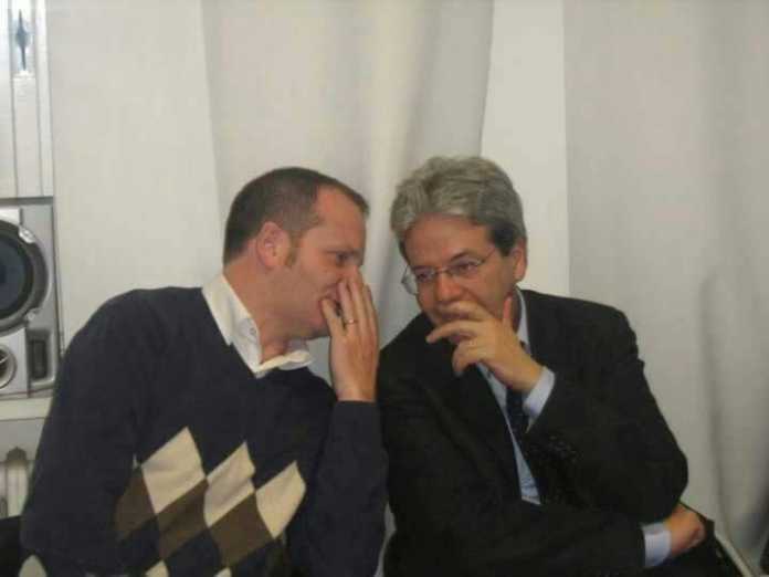 Mimmo Bevacqua e Paolo Gentiloni