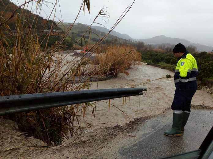 Maltempo alluvione Locride Caulonia Maltempo, una foto dell'alluvione che ha colpito la Locride