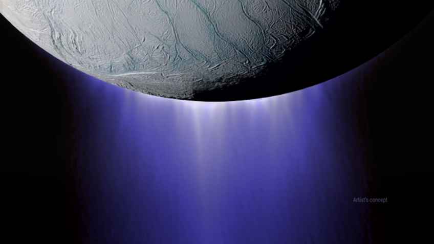 Acqua Oceano Saturno Nasa