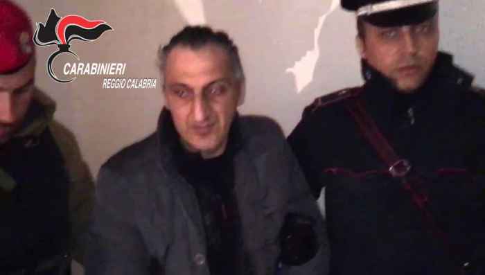 arresto del latitante Giuseppe Facchineri