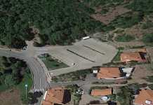 Piazza XXV aprile a Montecatini Val di Cecina dove è avvenuto il dramma
