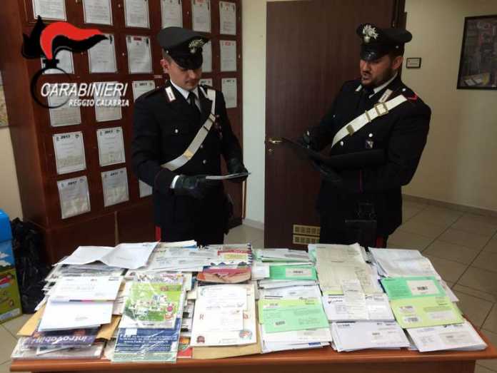 La posta non recapitata rinvenuta a casa del 39enne