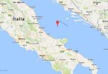 Terremoto di magnitudo 3.4 a largo di Vasto e Pescara terremoto adriatico centrale