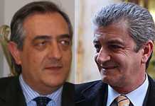 Da sinistra il presidente di Coldiretti Calabria Pietro Molinaro e Luigi Incarnato (Sorical)