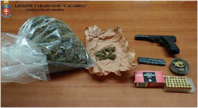 Arma e droga, arrestato un pregiudicato di Limbadi