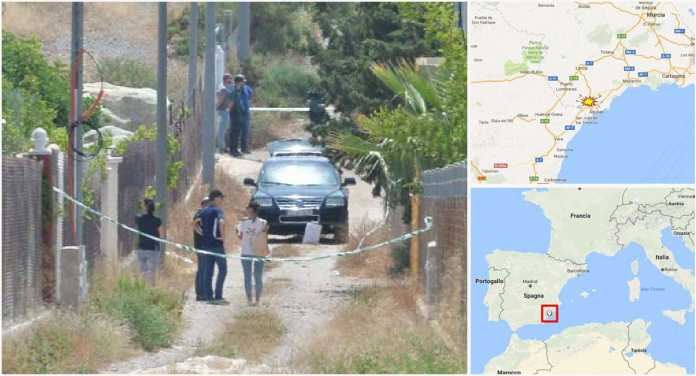luogo omicidio Giuseppe Nirta Il luogo dove è stato ucciso Giuseppe Nirta ad Aguilas , in Spagna