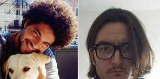 A sinistra Eder Guadarelli, arrestato per l'omicidio di Marcello Cenci, a destra