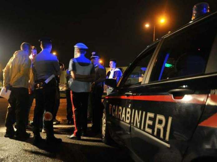 carabinieri incidente notte carabinieri incidente notte