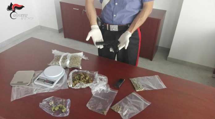marijuana armi lamezia terme Armi e droga, due arresti a Lamezia Terme