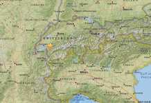 Terremoto di magnitudo 4.1 tra Svizzera, Italia e Francia terremoto Svizzera
