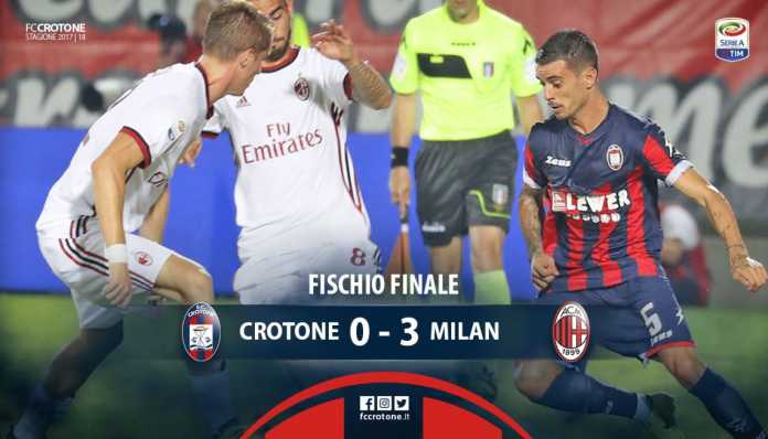 Crotone Milan 20-ago-2017 Crotone Milan 20-ago-2017