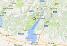 Trema il lago di Garda, tre scosse fino a M. 3.3 nell’arco di 7 minuti terremoto Tignale Lago di Garda