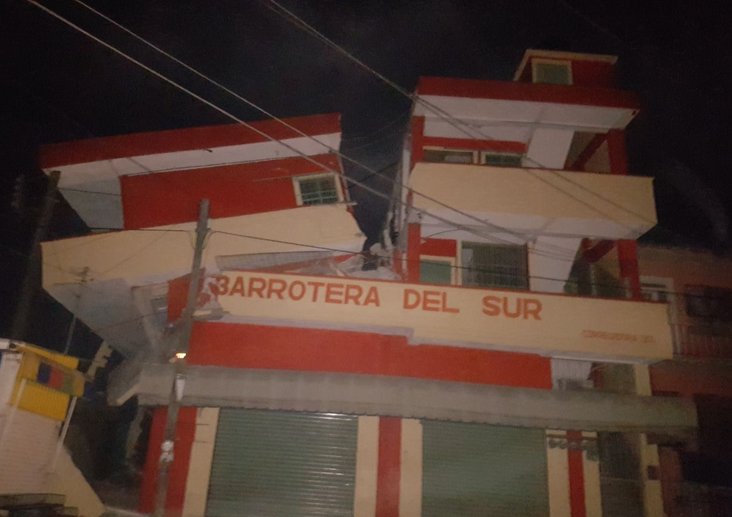 crolli terremoto in Messico