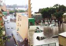 Violenta alluvione a Reggio Calabria, allagamenti e disagi