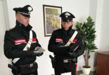 Il materiale sequestrato a Bisignano