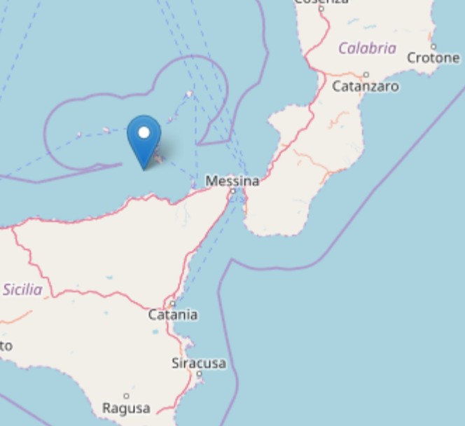 terremoto Sicilia Calabria