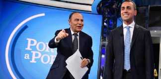 Di Maio a Porta a Porta: "Con M5S nessuno sarà sotto soglia povertà"