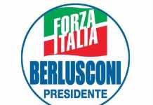 Il simbolo di Forza Italia Berlusconi Presidente