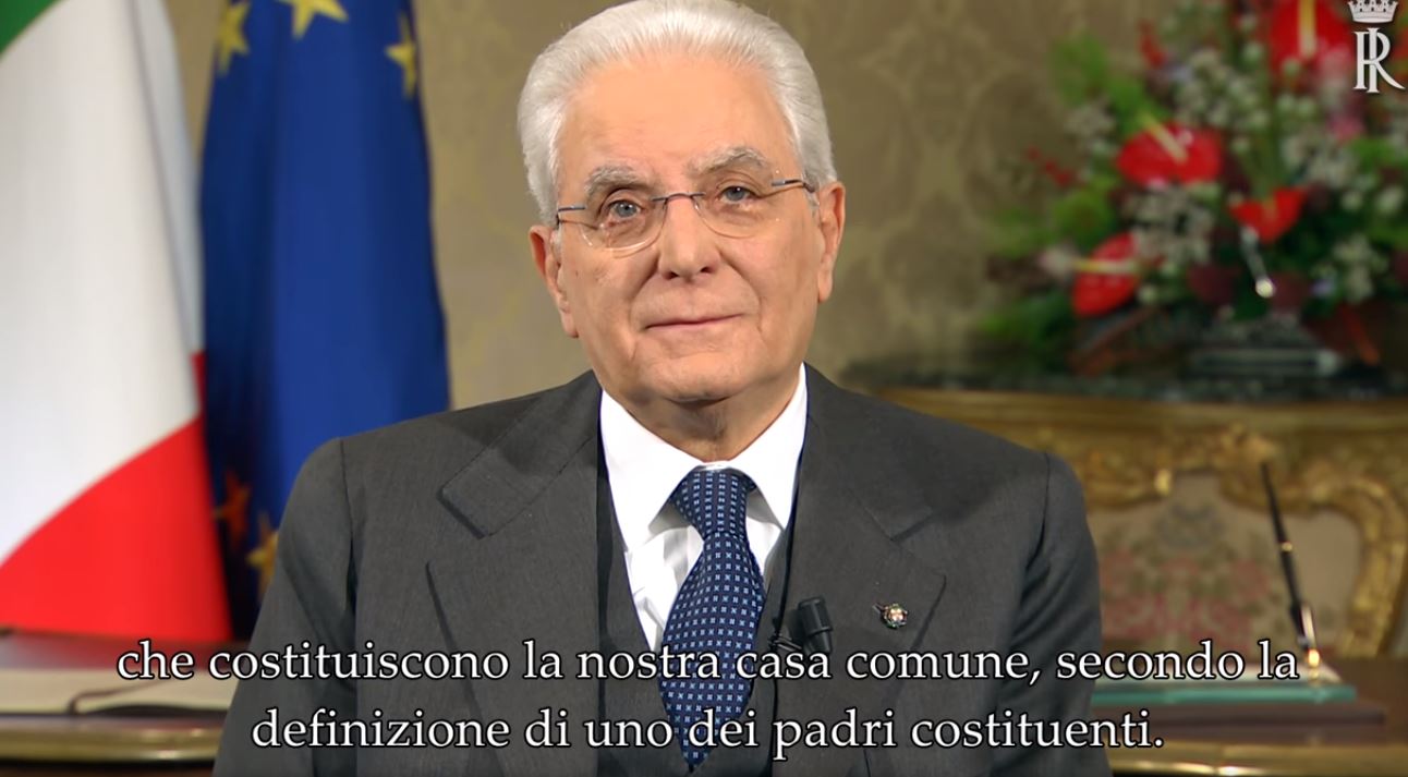  Discorso di fine anno 2017-2018  Mattarella