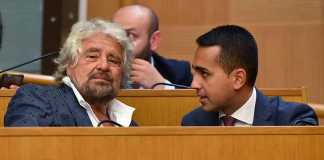 Grillo e Di Maio M5S