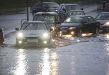 Meteo, piogge al centro-Nord, primavera al Sud maltempo allagamenti pioggia
