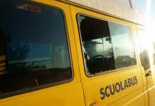 scuolabus crosia danneggiato