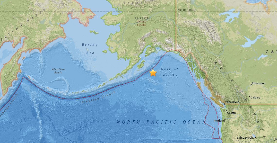 terremoto alaska america nord