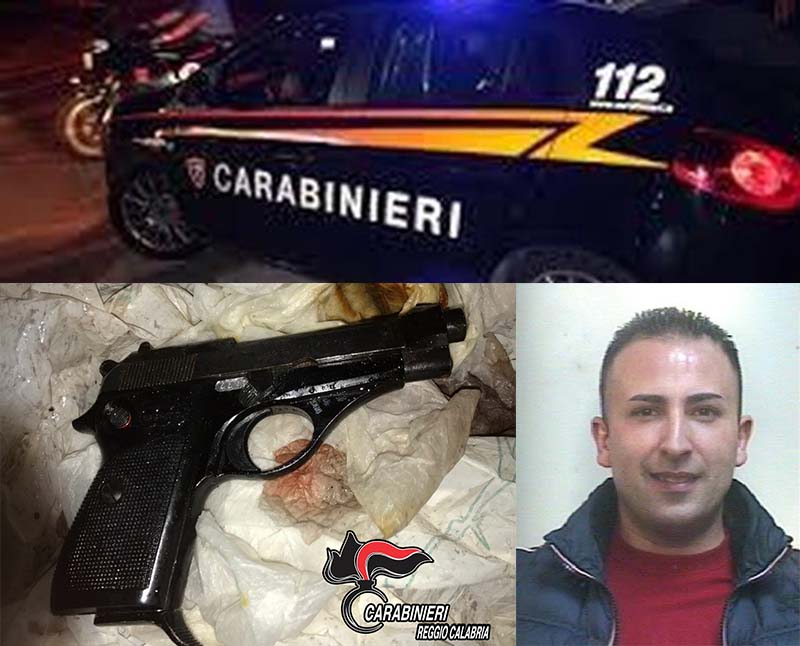 Angelo Catanea e pistola