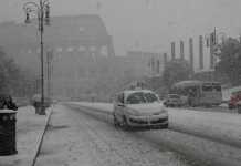 Maltempo, nevica a Roma e in molte grandi città Burian Neve Roma