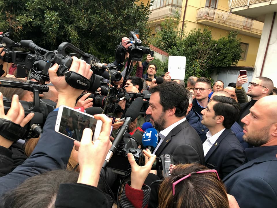 Matteo Salvini in Calabria 