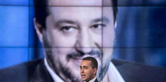Governo, Centrodestra unito al Quirinale, Salvini: “Noi col M5S” Salvini Di Maio Porta a Porta
