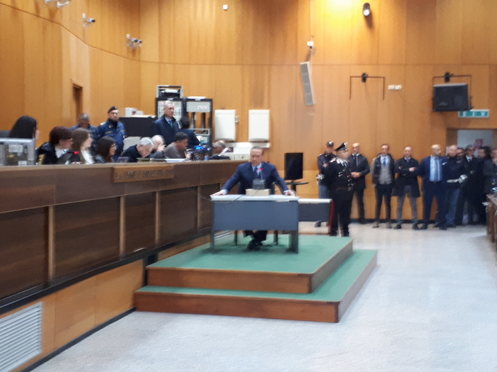 Berlusconi depone a Reggio Calabria al processo a carico di Scajola 