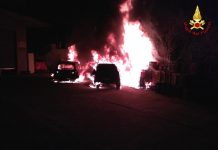 incendio auto a Catanzaro