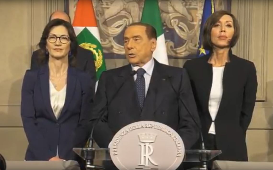 Berlusconi dopo le consultazioni