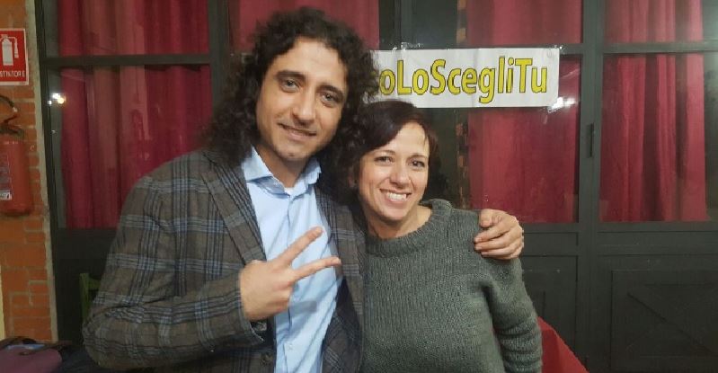 Paolo Parentela con Bianca Laura Granato