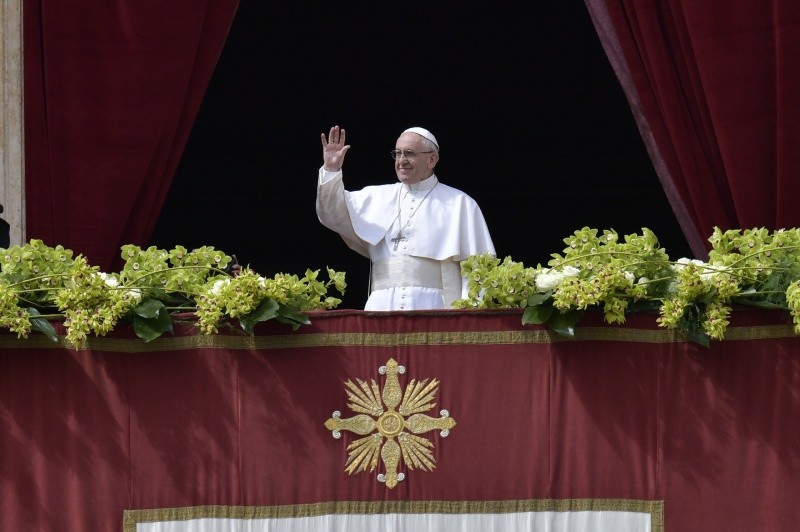 Papa Francesco Urbi et Orbi Pasqua 2018