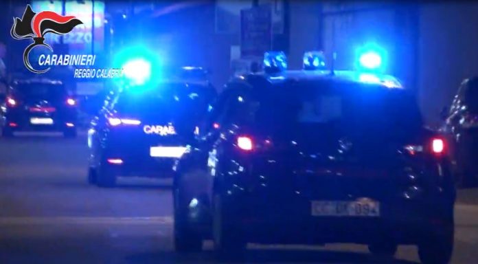 blitz carabinieri reggio calabria