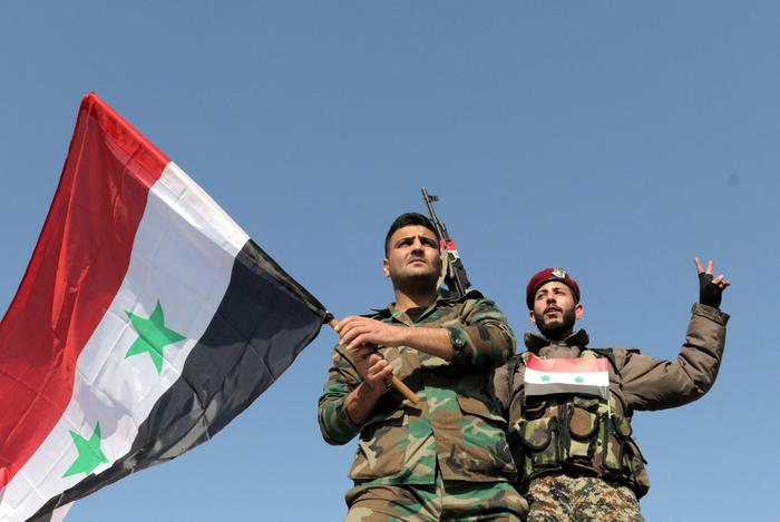 militari al fianco di Assad in Siria