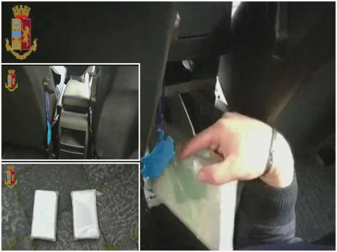 cocaina in auto cocaina in auto