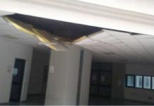 Cede in controsoffitto al tribunale di Vibo, udienze sospese controsoffitto tribunale vibo
