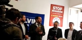 Aut aut di Salvini a Berlusconi: “Non porre veti altrimenti vado solo” salvini a terni