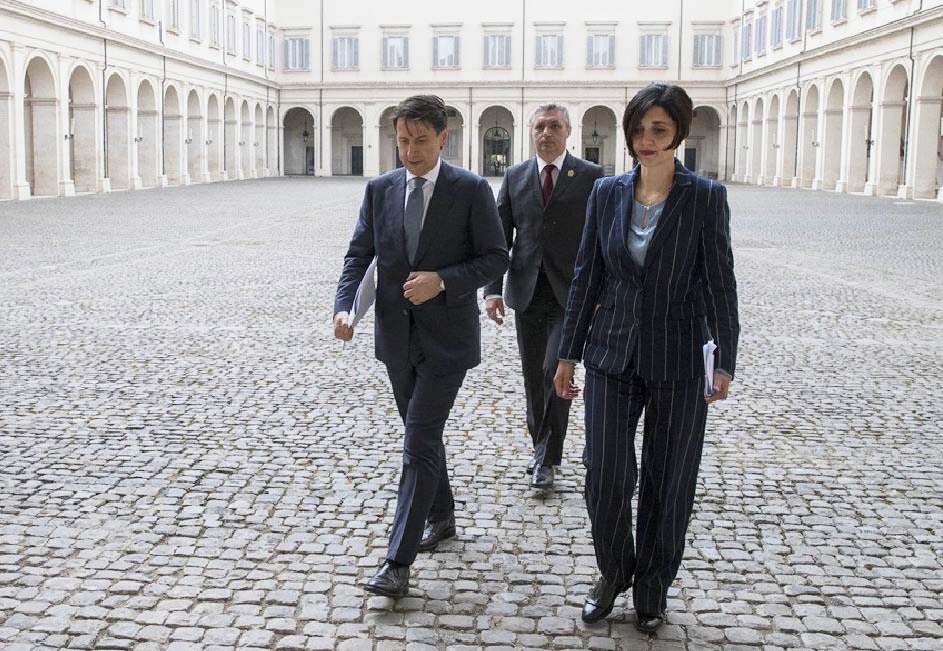 Giuseppe Conte al Quirinale